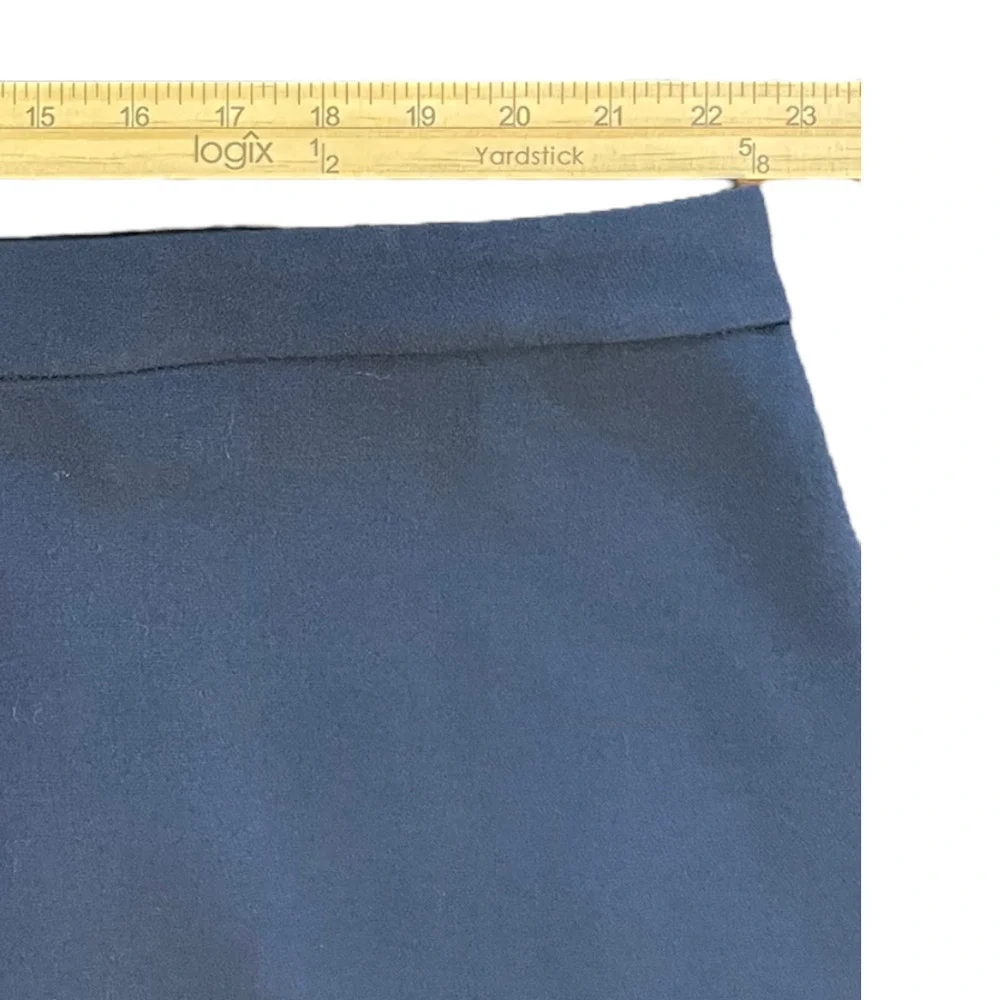 Eloquii Navy Blue Pencil Skirt Size 22 - Picture 7 of 7